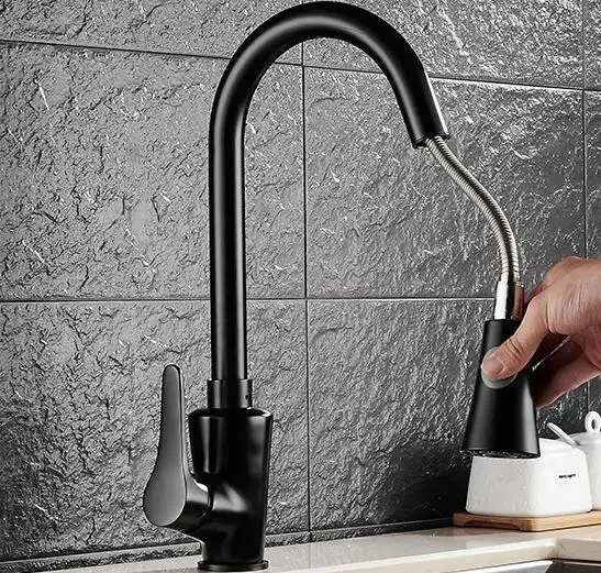 

Vidric kitchen Faucet Promotion Chrome Finished Pull Out basin Faucet Hot Cold Sink Mixer Tap Swivel Spout Torneira De Pull Out