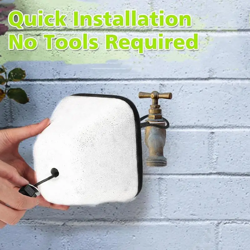 

Winter outdoor faucet cover foam Waterproof Frost Freezing Insulated Faucet Cover Protector Home Kitchen Faucet Accessories