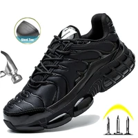Safety Shoes Work Sneakers Steel Toe Men Puncture-Proof Work Boots Indestructible Security Boots Light Weight Hiking Sneakers