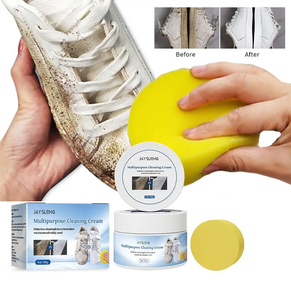 100/260 г белый крем для чистки обуви