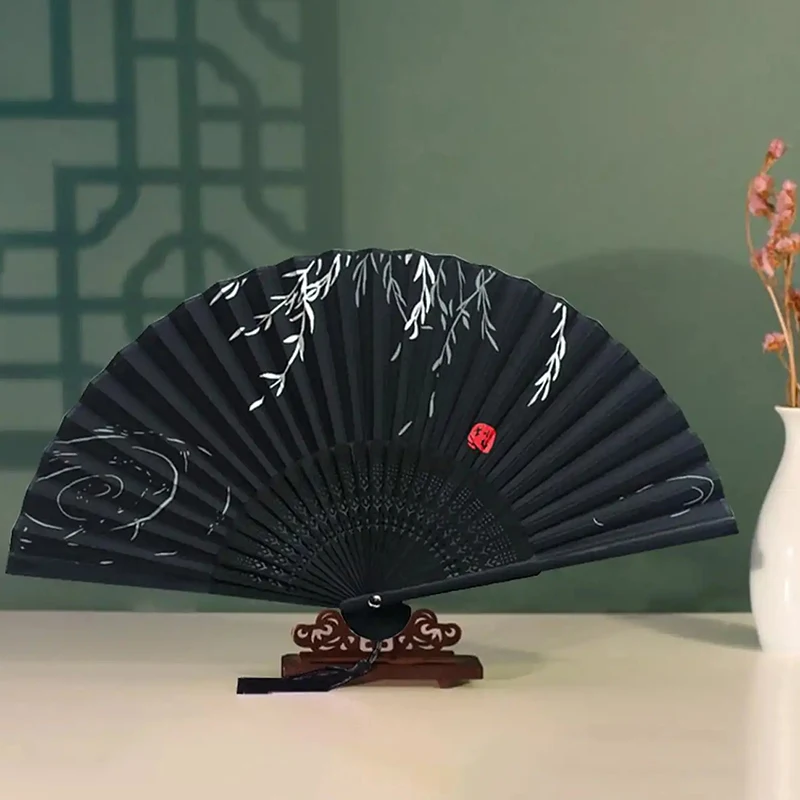 Folding Fan 1pcs Chinese style vintage hand fan for Chinese dance party