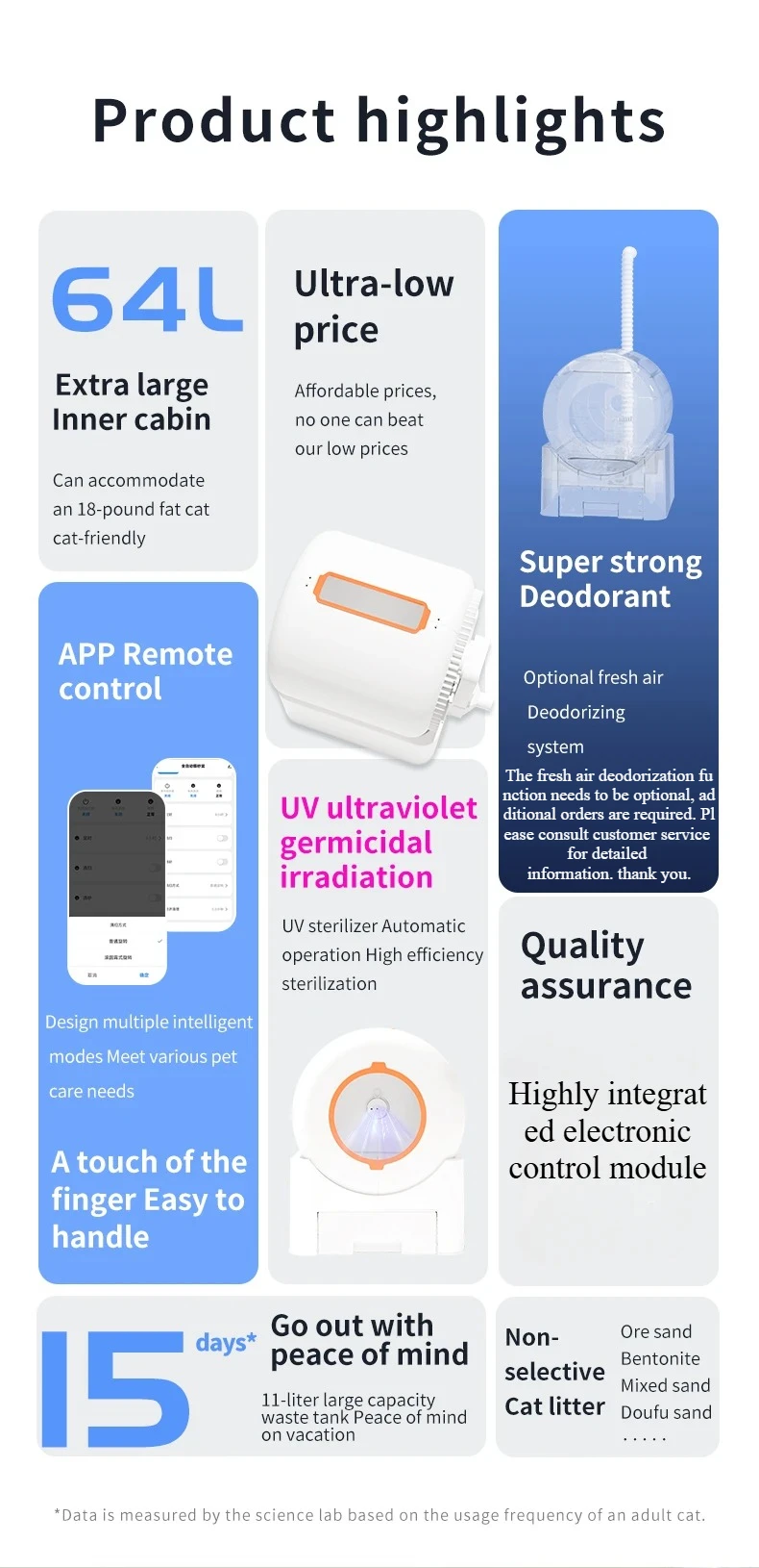 Automatic Self-cleaning Cat Litter Box With Wifi And App Control_voghion.com