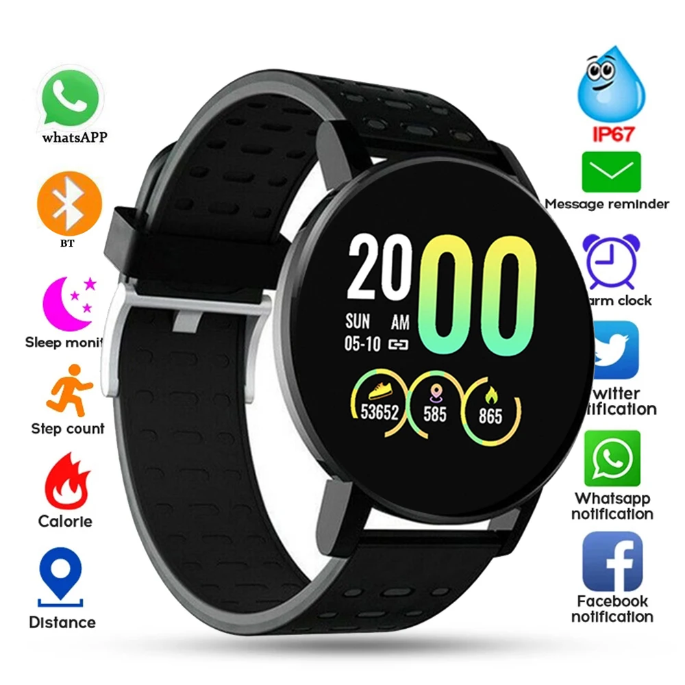 Blood Pressure Smart Bracelet 119 CaracterÃsticas Bluetooth Smart