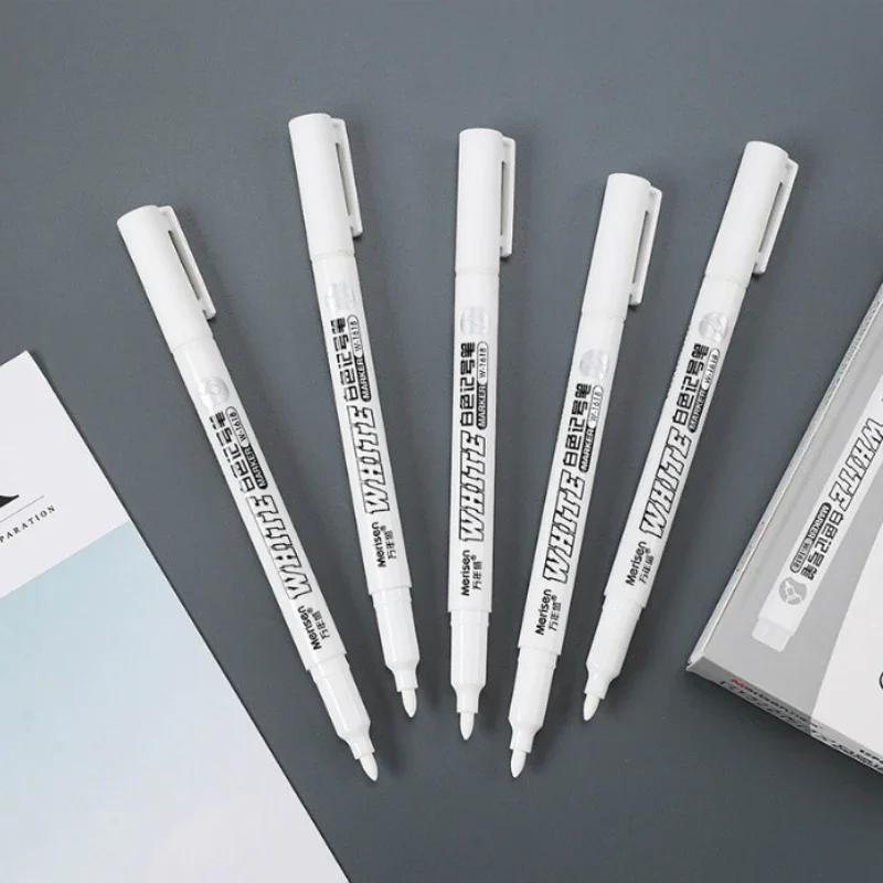 Marker Pens Permanent Paint Markers for Wood Plastic Leather Glass Stone Metal Art Supplies 1.0MM
