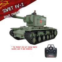 Henglong Remote Control 1:16 Tank Kv-2 Tracked Large Adult Electric Military Tank Model Boy Toy Holiday Birthday Gift 1