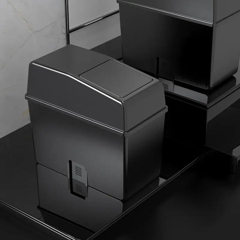 Car Trash Can Dustbin Garbage Container with Lid Waterproof for Vehicles SUVs Trucks Most Cars