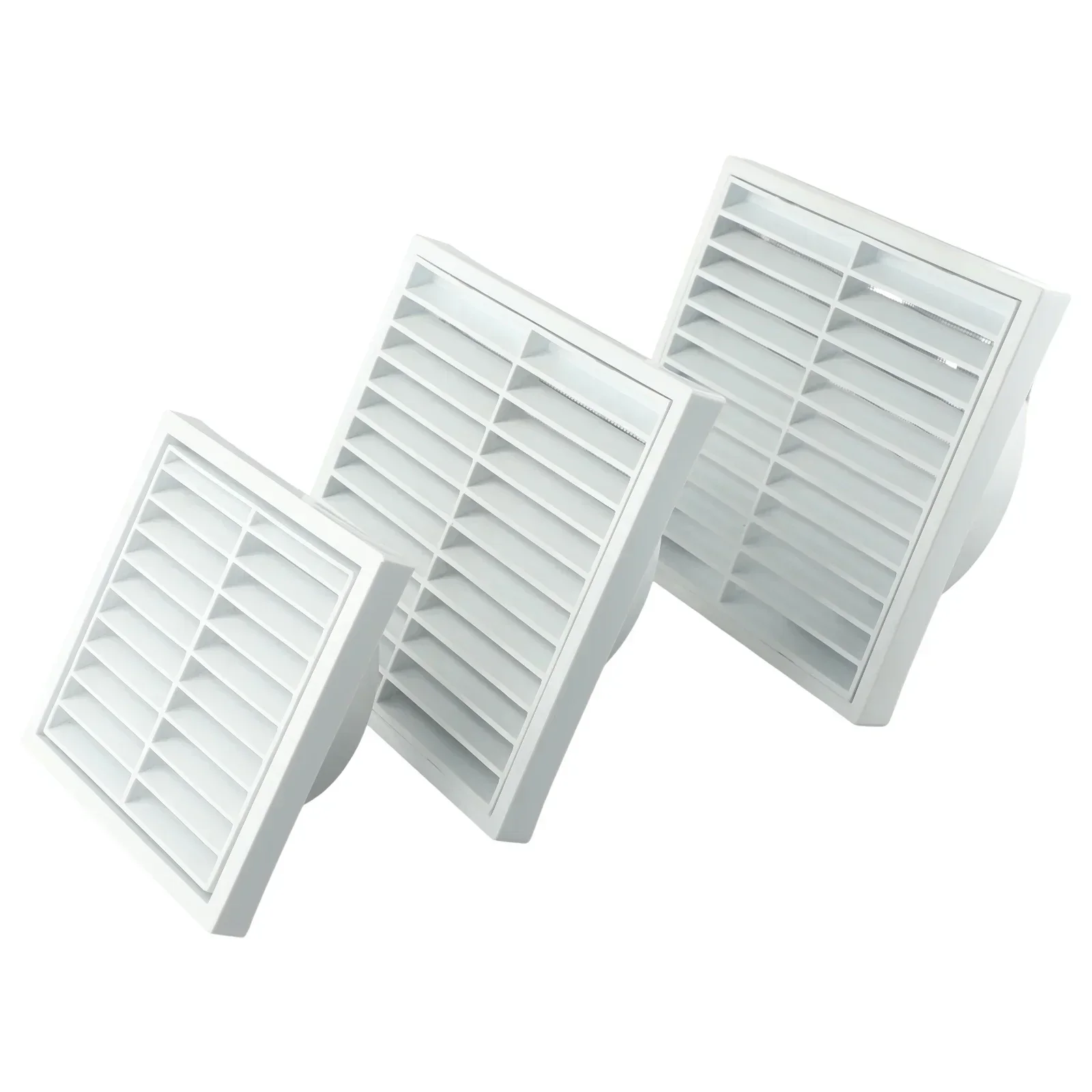 Plastic Grille Air Exhaust Outlet Fresh Air Vent Fans 100/125/150mm For Clothes Dryers Furniture Hardware Home Improvemnt 1pc