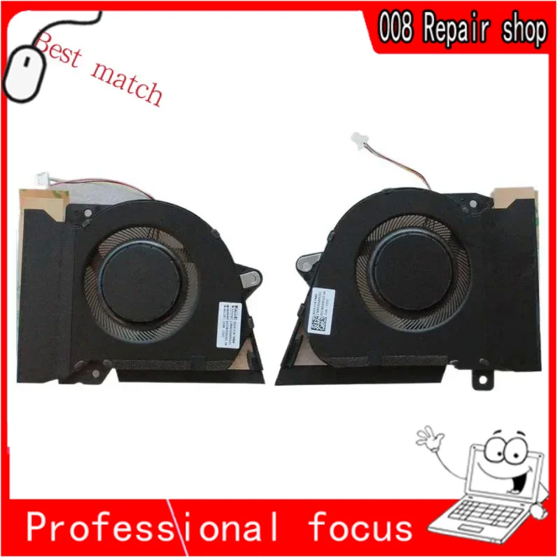 Nuova Ventola Di Raffreddamento Cpu Originale Per Laptop Per Asus Zephyrus G14 2021 Ga401Q Ga401Qec R9 5900Hs, Geforce Rtx 3050 Ti Laptop Gpu