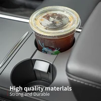 cup holder For tesla model y /model 3 2021-2024 2025 Central control cup holder drink holder Car interior accessories 2