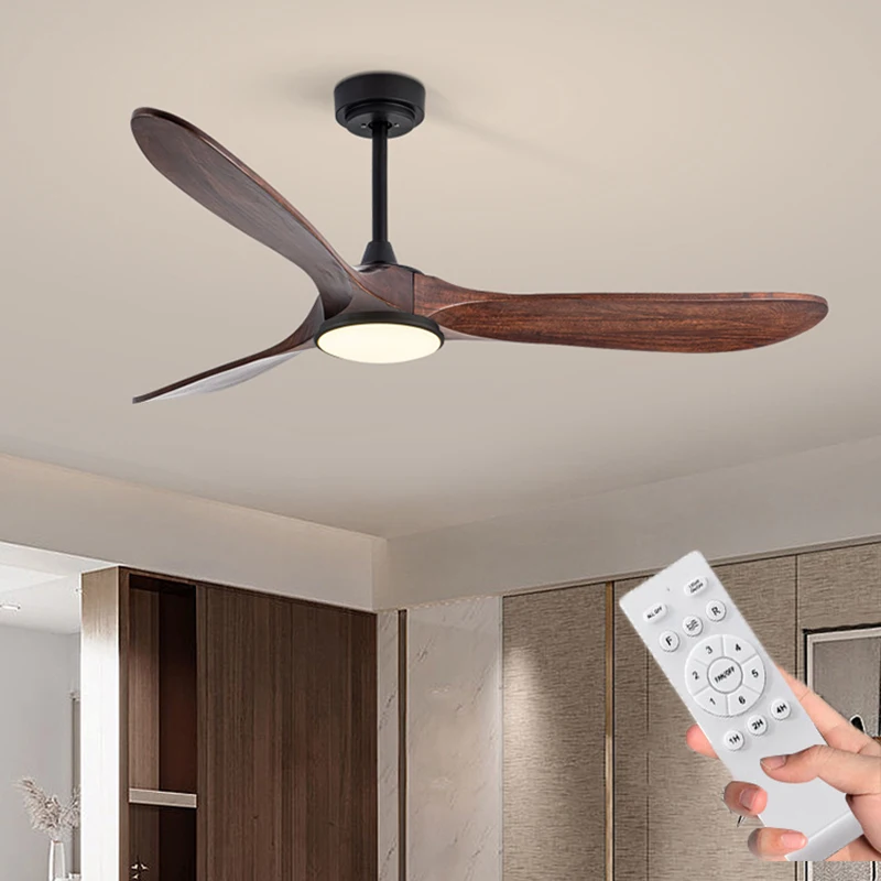 Ceiling fan industrial vintage ventilator DC Motor 6 Speeds Remote control decorative blower retro fans