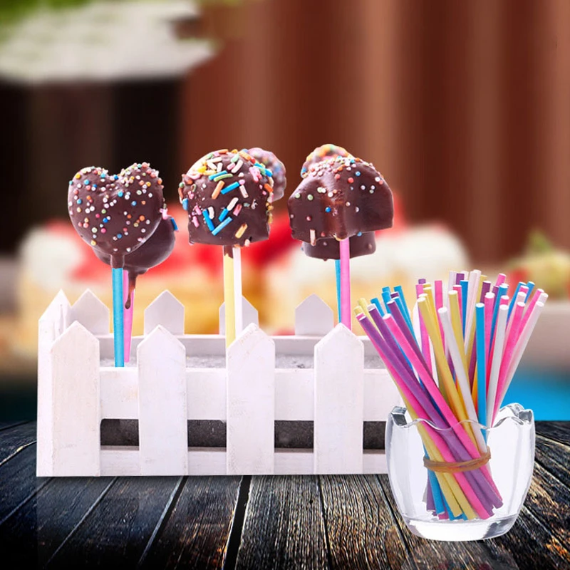 Paper Lollipop Sucker Sticks Cake Pops Dessert Table Dress - Temu