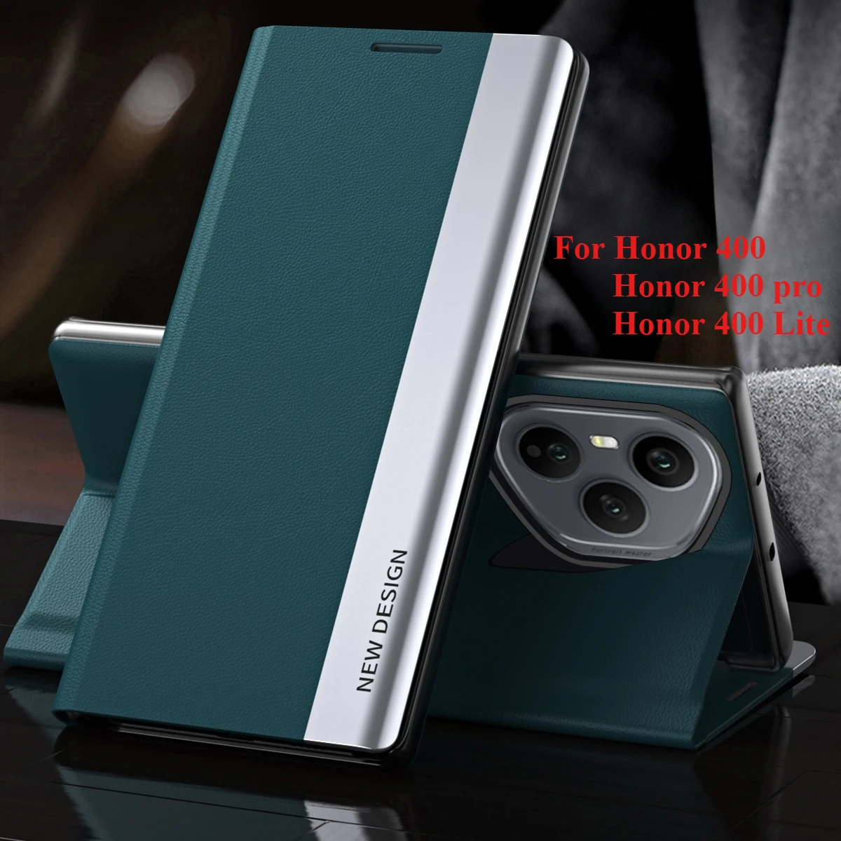 Luxury All-Inclusive Leather Stand Case - Business Style, Shockproof