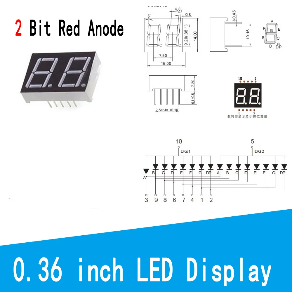 0.36 2Bit AnodeX5PCS