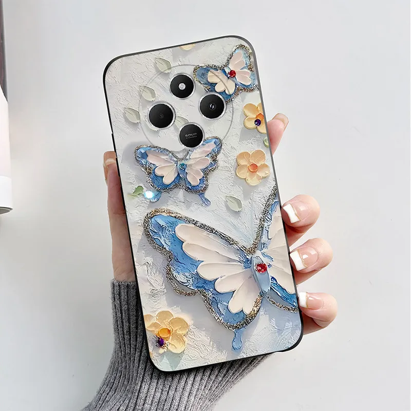 Cute Cat & Puppy Cartoon Silicone Phone Case - Soft TPU Bumper Cover