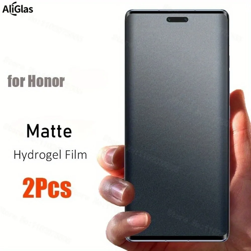 Premium Hydrogel Matte Anti-Fingerprint Screen Protector - 2 Pack