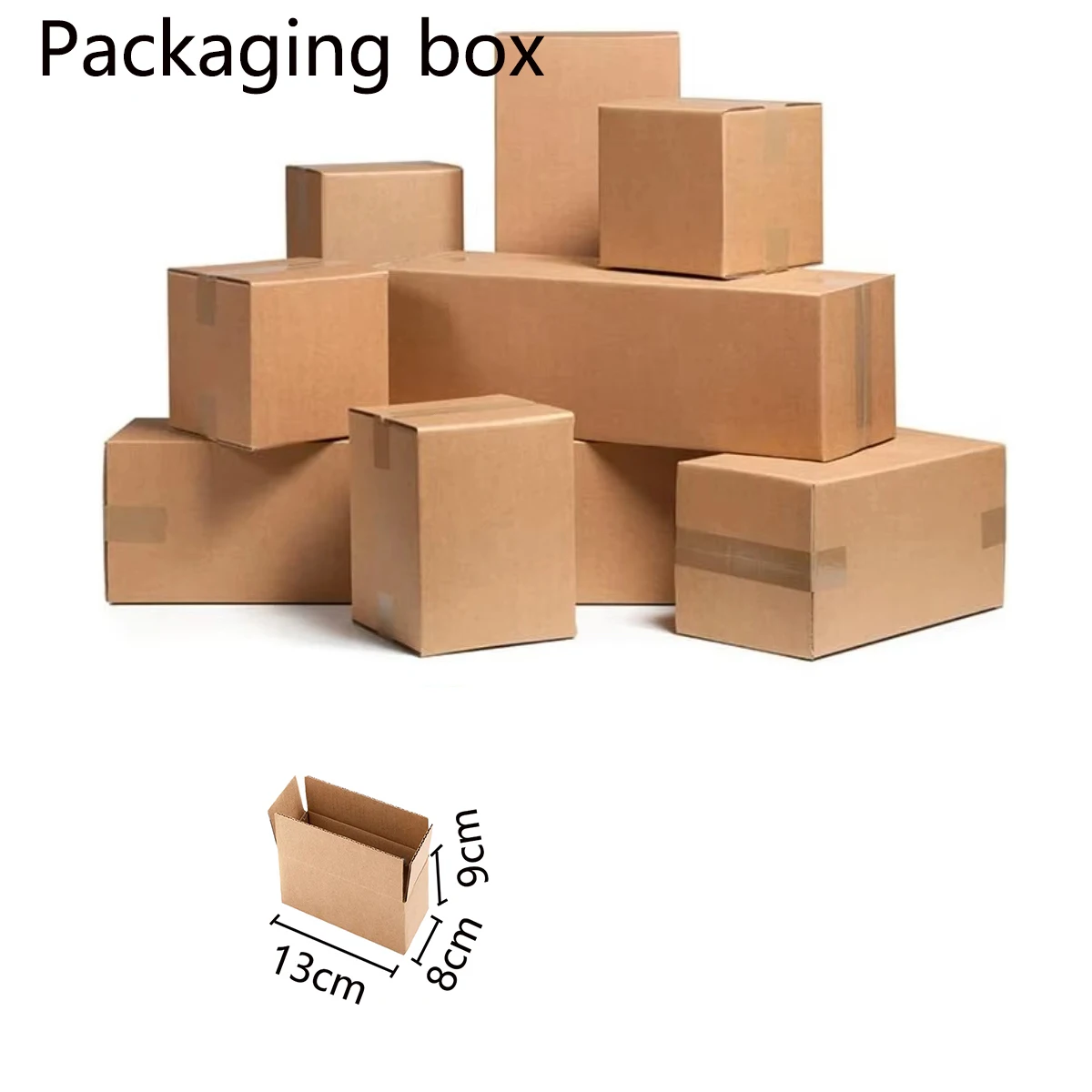 Storage Packing Box 10pcs/20Pcs Express Box Moving Boxes Paper Corrugated Board Package ...