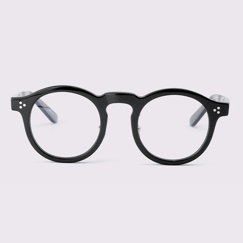 빈티지 매력과 현대적 편의성을 겸비한 Japanese Handmade Retro Round Glasses Frame