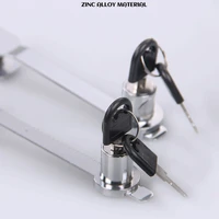 1 шт. замок для раздвижной стеклянной двери с витриной для ключей с хромированной отделкой, защитный раздвижной чехол, защитный замок для стеклянных дверей шкафа — изображение 5