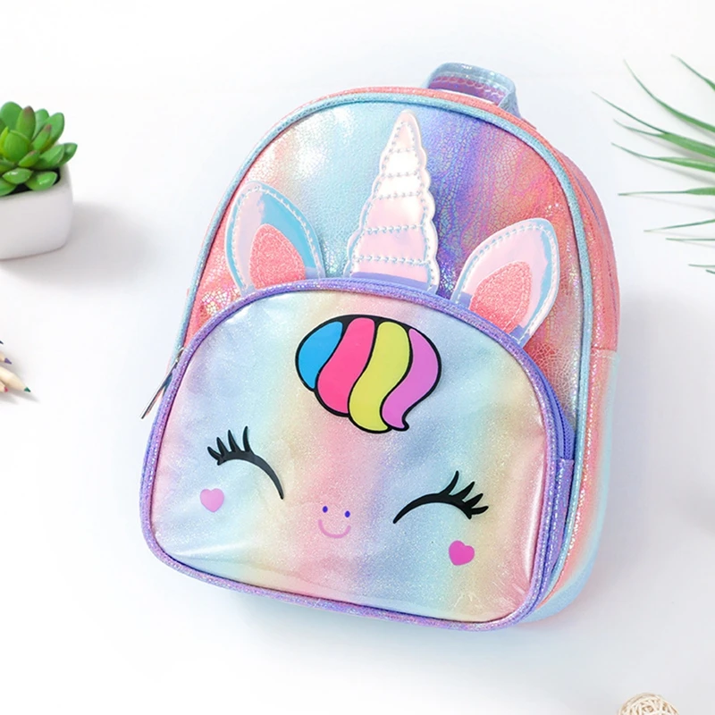 Unicorn Hologram Children Schoolbag