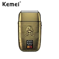 Kemei Electric Foil Shavers Bald Head Men Close Shave Rechargeable Razor Skin Fade Barber Supplies Beard Trimmer Gifts for Men 1