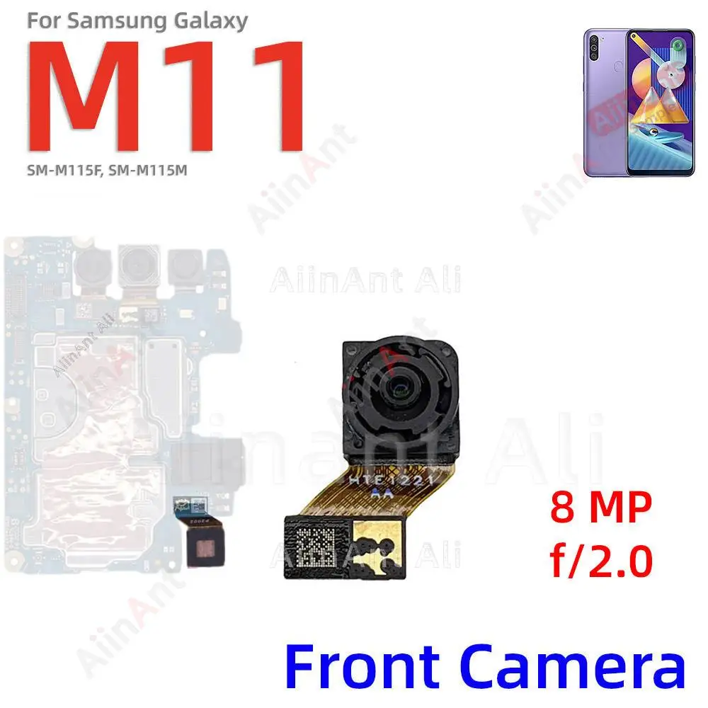 AiinAnt Small Front Selfie Back Macro Depth Wide Main Rear Camera