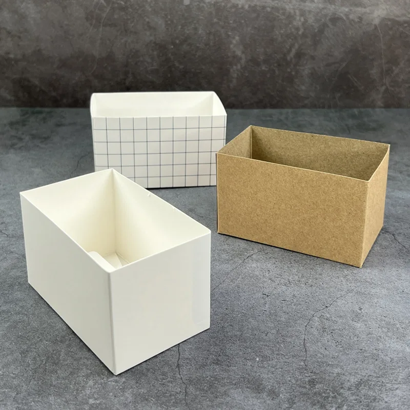 50pcs Kraft Paper Sandwich and Burger Takeout Boxes, Disposable Toast, Donut, Bread, Ha... - SKU KPSB0850 - UGI Packaging