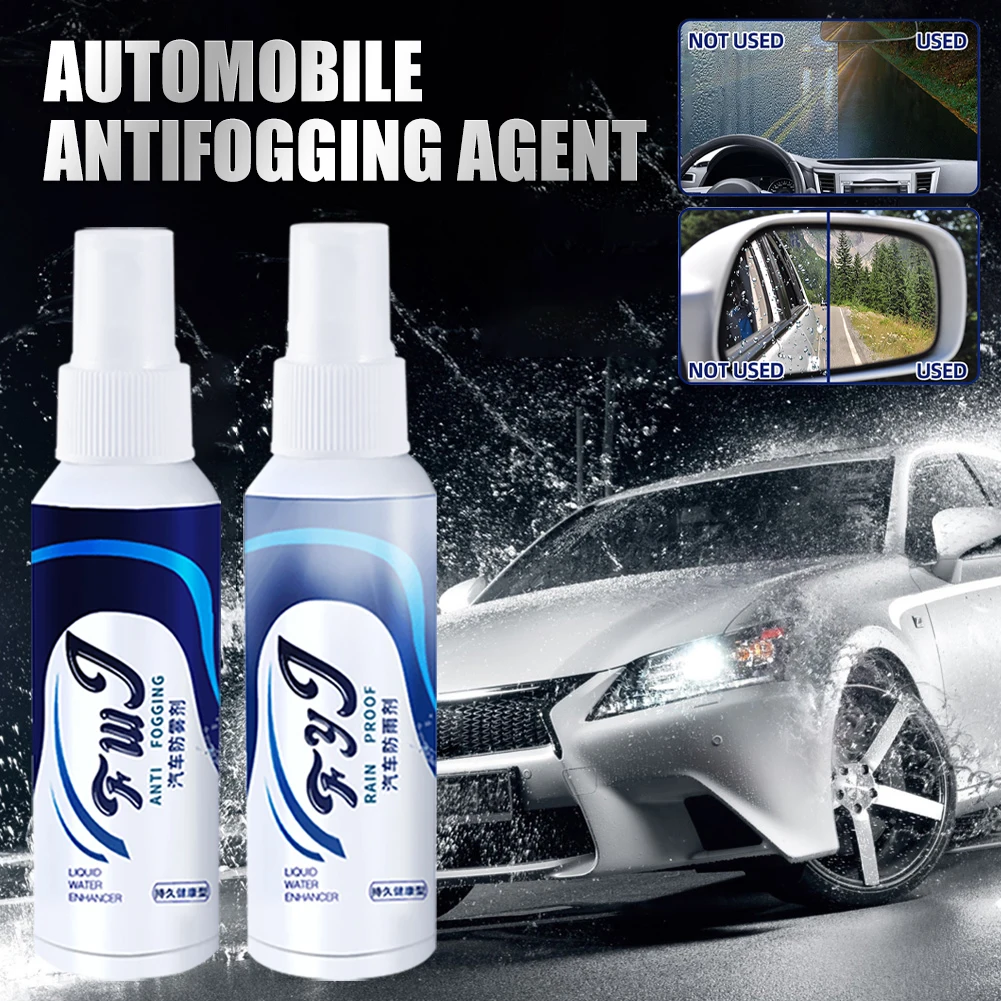 

120ml Car Glass Anti-Fog And Rain-Proof Agent Car Windshield Waterproof Long-Lasting Car Remover Polishing