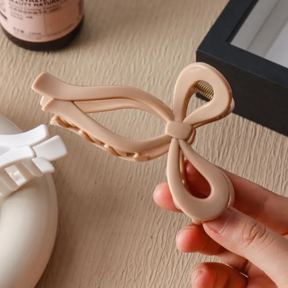 Flexible Unsnappable Hair Claw Clips Soft Silicone Anti Collision Protection Shark Clip Comfortable Non-Slip Hair Clips