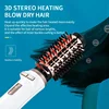 Kemei KM-8020 Adjustable Multifunctional Electric Hair Dryer Curling Comb Temperature Fast Heating Seche Cheveux Professionnel 3