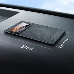 Enhanced Product Title:  
Heat - Resistant Non - Slip Dashboard Mat (Large size)