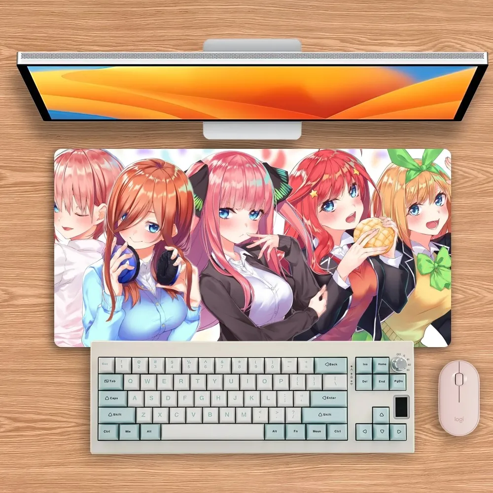 Bilibili The Quintessential Quintuplets Mouse Pad Big Keyboard Desk Computer PC Mat Notbook Pad 2