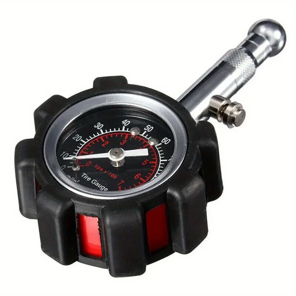 1PC Mini Dial Car Tire Pressure Gauge 100 PSI High Precision Auto Air Pressure Meter Tester for Car Diagnostic Repair