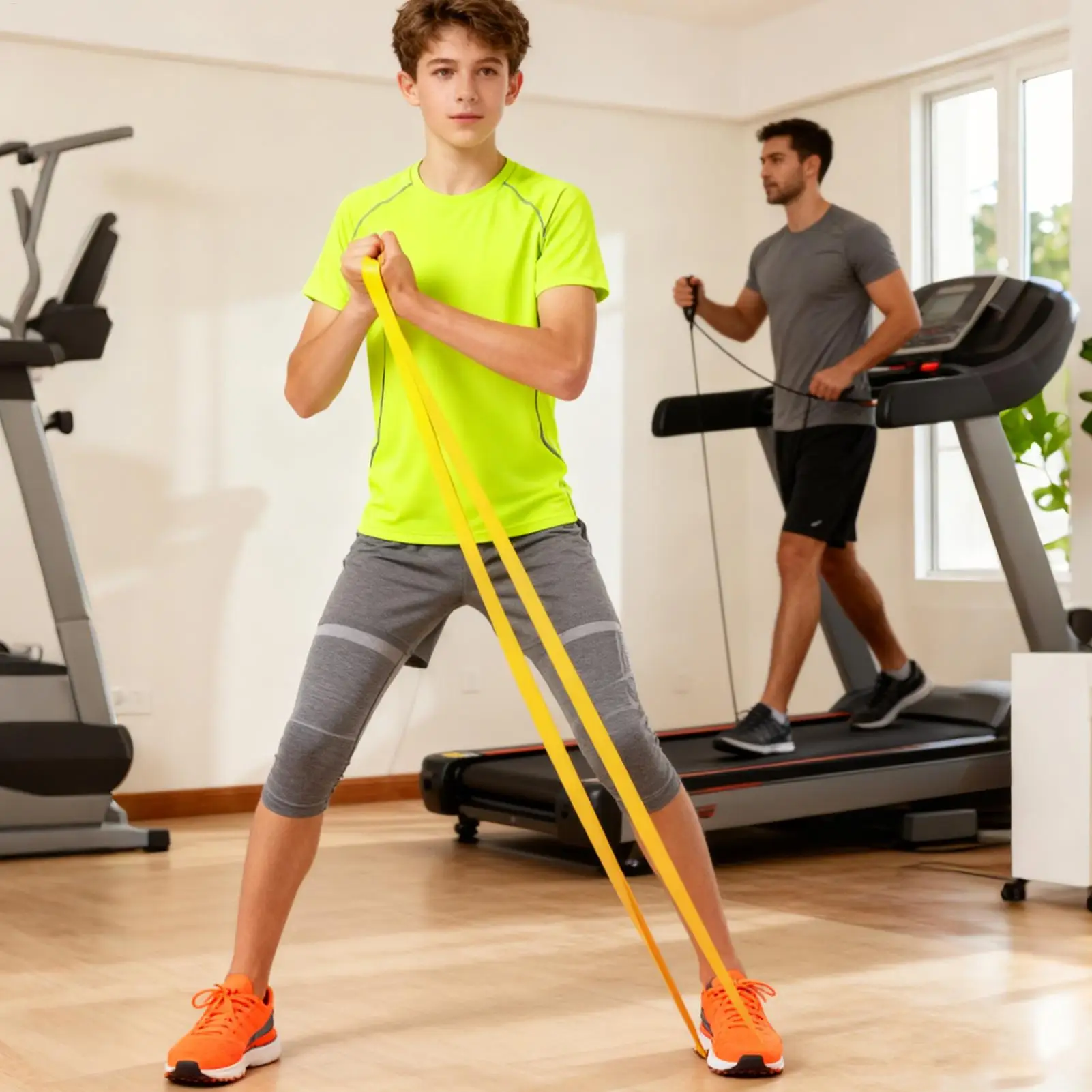 Enhanced Fitness Resistance Band for Training and Home Gym Workouts