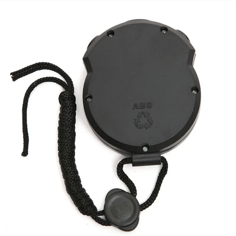 Classic Waterproof Digital Professional Handheld LCD Handheld Sports Stopwatch Timer Stop Watch With String For Sports 2