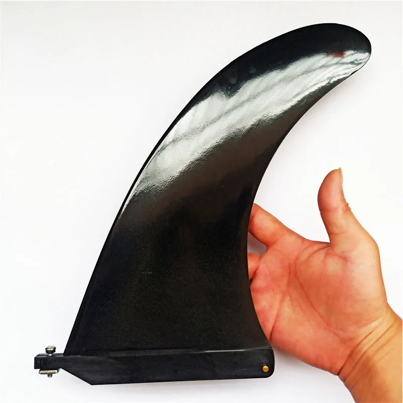 10 Inch Longboard Fins US Plug SUP Surfboard Fin Paddle Board Nylon Plus Fiber Plastics Fin Inflatable Paddle Board Windsurf