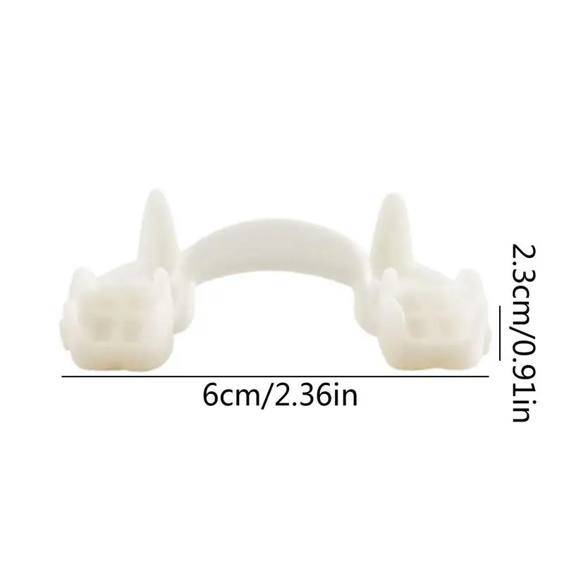 Retractable Vampire Fangs Realistic Vampire Teeth Dentures Props Horror Party Supplies For Kids Adults