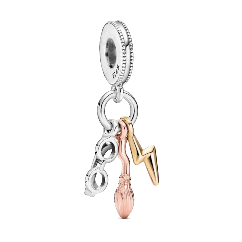 Potdemiel Pure Silver Card Charm Pendant