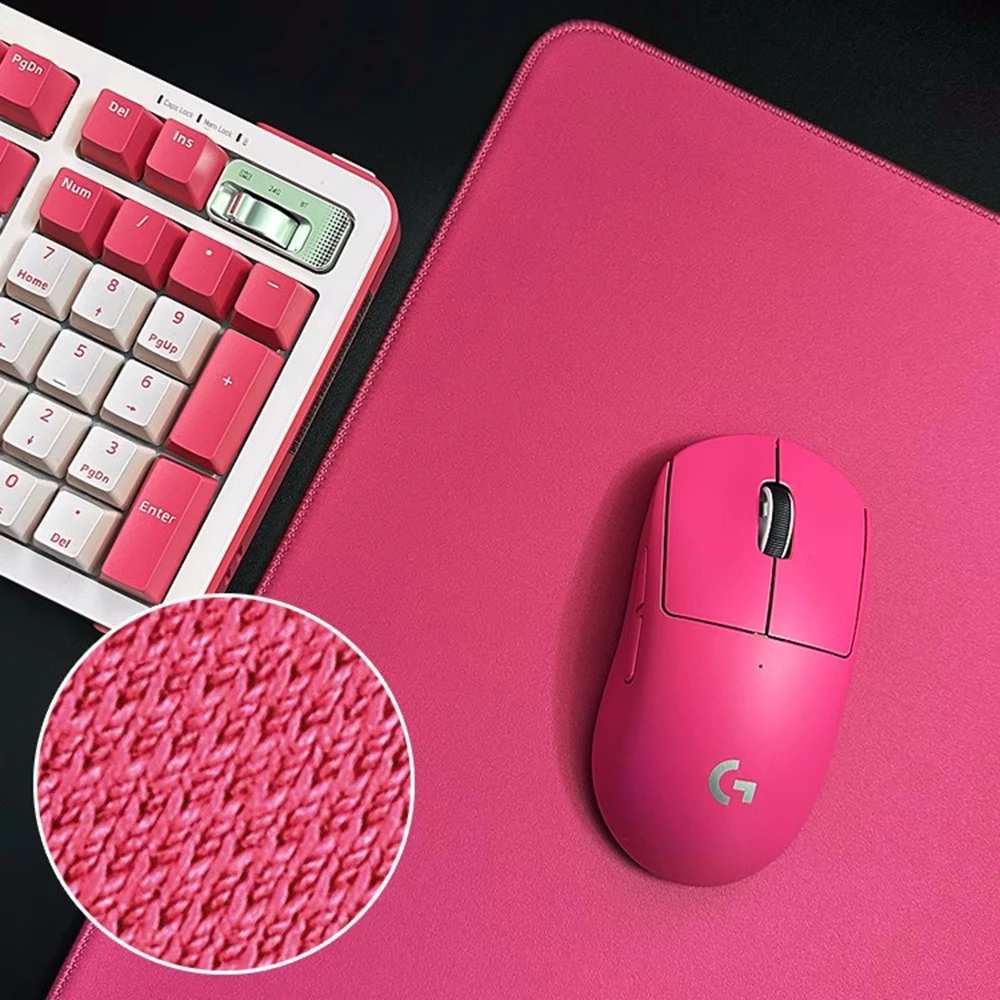 Gaming Mousepad Pure Color High Elastic Non-slip Bottom