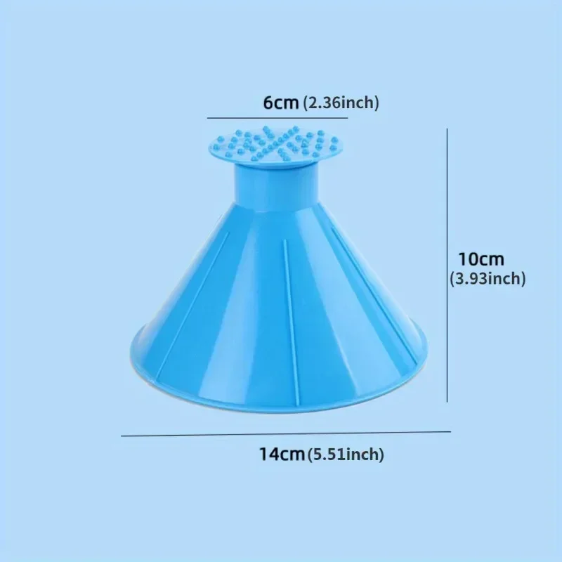 Window Windshield Ice Scraping Oil Funnel Snow Shovel Ice Removal Tool Scraping Winter Car Accessories Snow Remover Deicing Tool