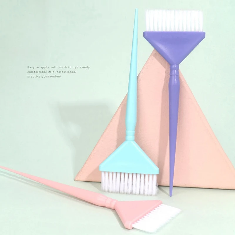 Description Picture 5 of item1Pcs Hair Dye Brush Hair Coloring Applicator Brush Fluffy Hairdressing Comb Barber Tools Salon Hair Styling Accessories