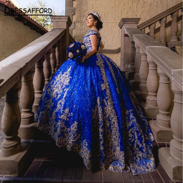 Royal Blue Masquerade Dresses