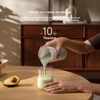Mixeur Portable MIJIA 2ème Génération, Mini Mixeur 19500 tr/min, Rechargeable USB-C, pour Smoothies et Jus, avec Fonction Glace Pilée, Capacité 300 ml 4