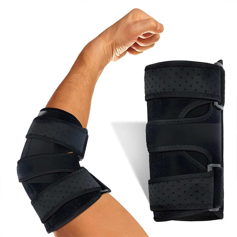 

Elbow Splint Tendonitis Elbow Brace Cubital Tunnel Brace for Sleeping Elbow Support Stabilizer Men Women Elbow Pain Relief
