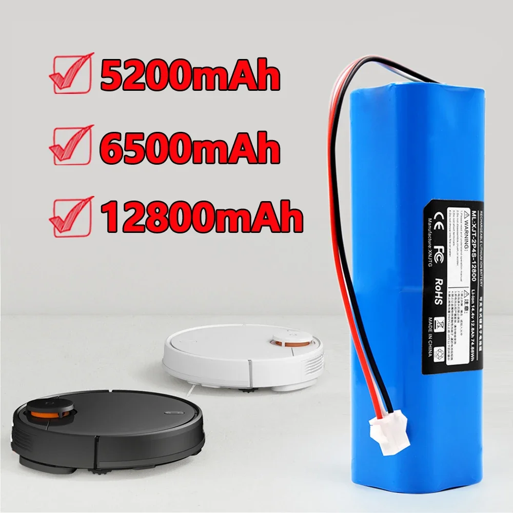 

100% Original Lydsto R1 Rechargeable Li-ion Battery Robot Vacuum Cleaner R1 Battery Pack with Capacity 5200mAh/6500mAh/12800mAh
