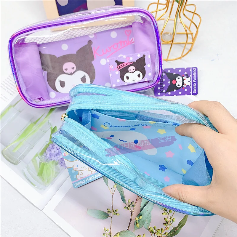 Cute Cartoon Cinnamoroll Kawaii Pencil Case For Girls, Women, And Kids  Small Makeup Pouch With My Melody Design For School And Cosmetics Storage  From Designerbagschina, $29.17