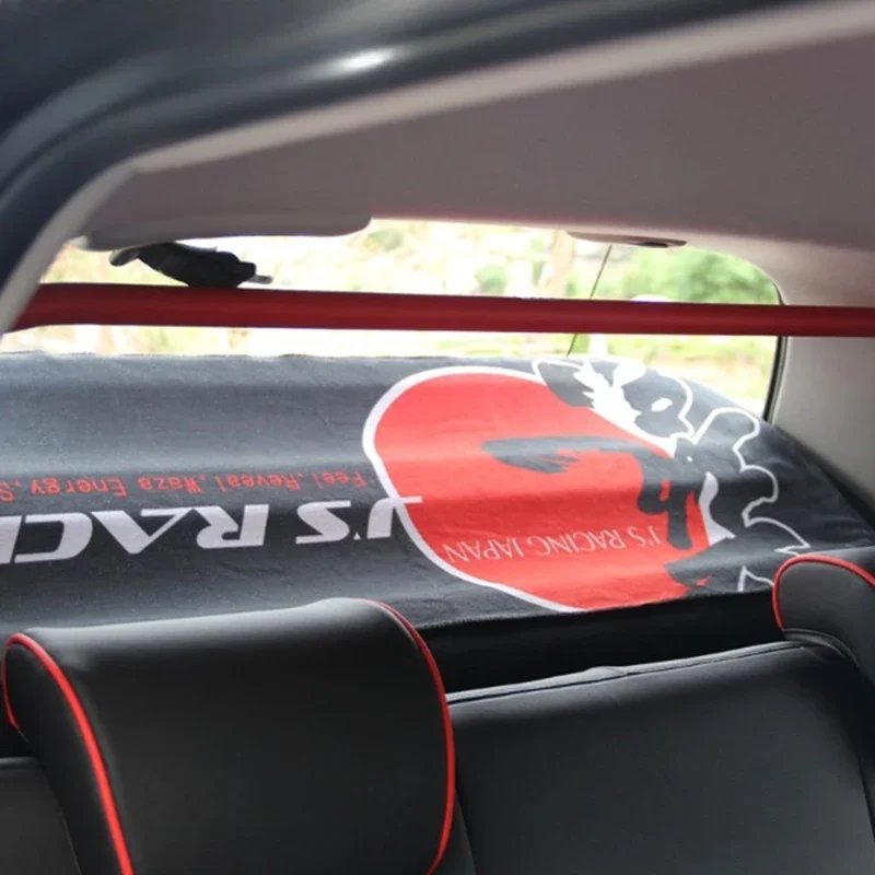 MUGEN RACING Decorative Towel 100*30cm JDM HF Sport Towel Bath Centre Decorative Dashboard Cover Pad Dash Mat Carpet