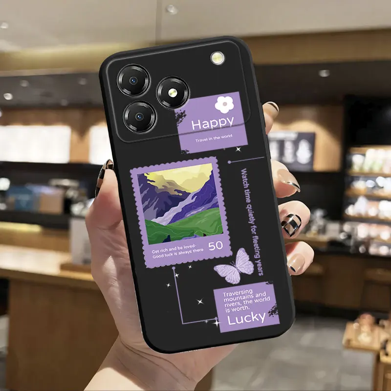 Fashion Cartoon Soft Silicone Shockproof Phone Case Cover