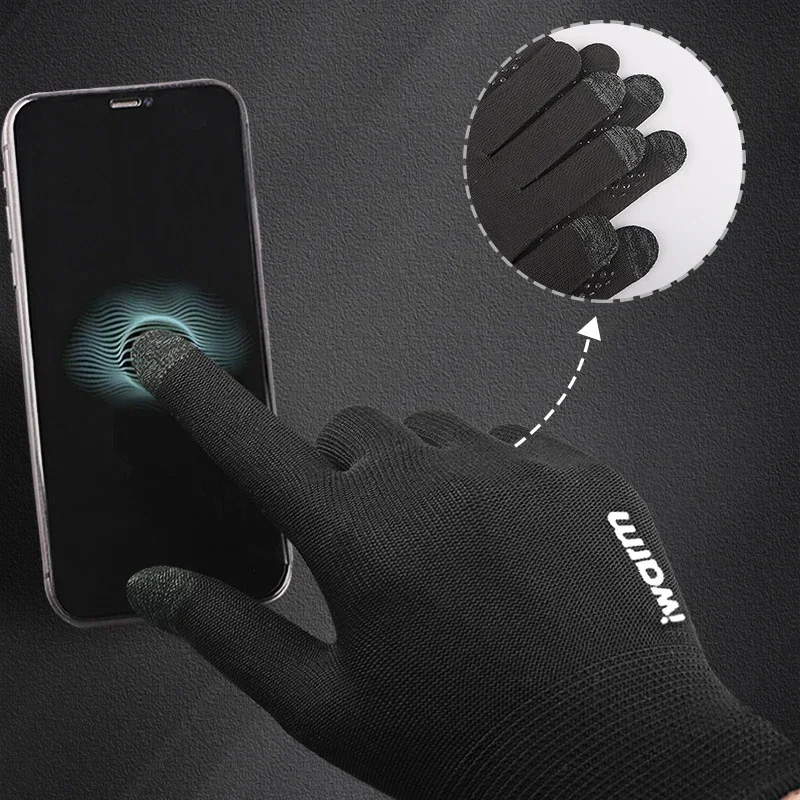 Windproof Winter Warm Gloves Cycling Glove Anti-slip Thermal Fleece Glove Full-Finger Fishing Motorcycle Skiing Glove 3