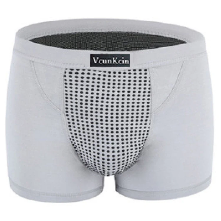 1 Pcs New Size L-5XL Panties Men Underwear Cotton Shorts Boxers Breathable Men's Sexy Underwear British Magnetic Therapy Boxer