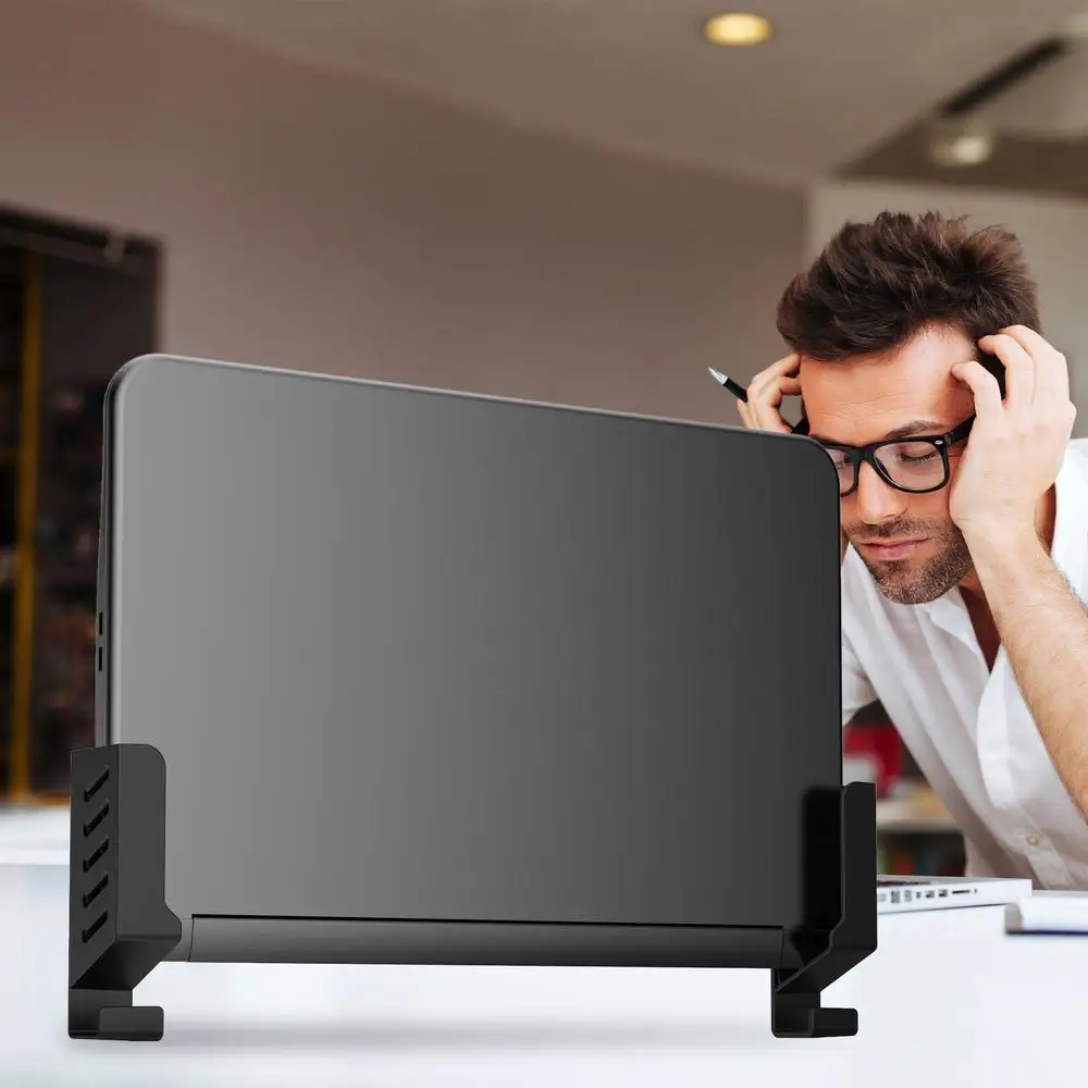 TsoLay Lot De 2 Supports Muraux Pour Haut-parleurs, étagères Murales En Acrylique Pour Haut-parleurs Bluetooth, Webcam, Téléphones Portables, Jouets, Blanc